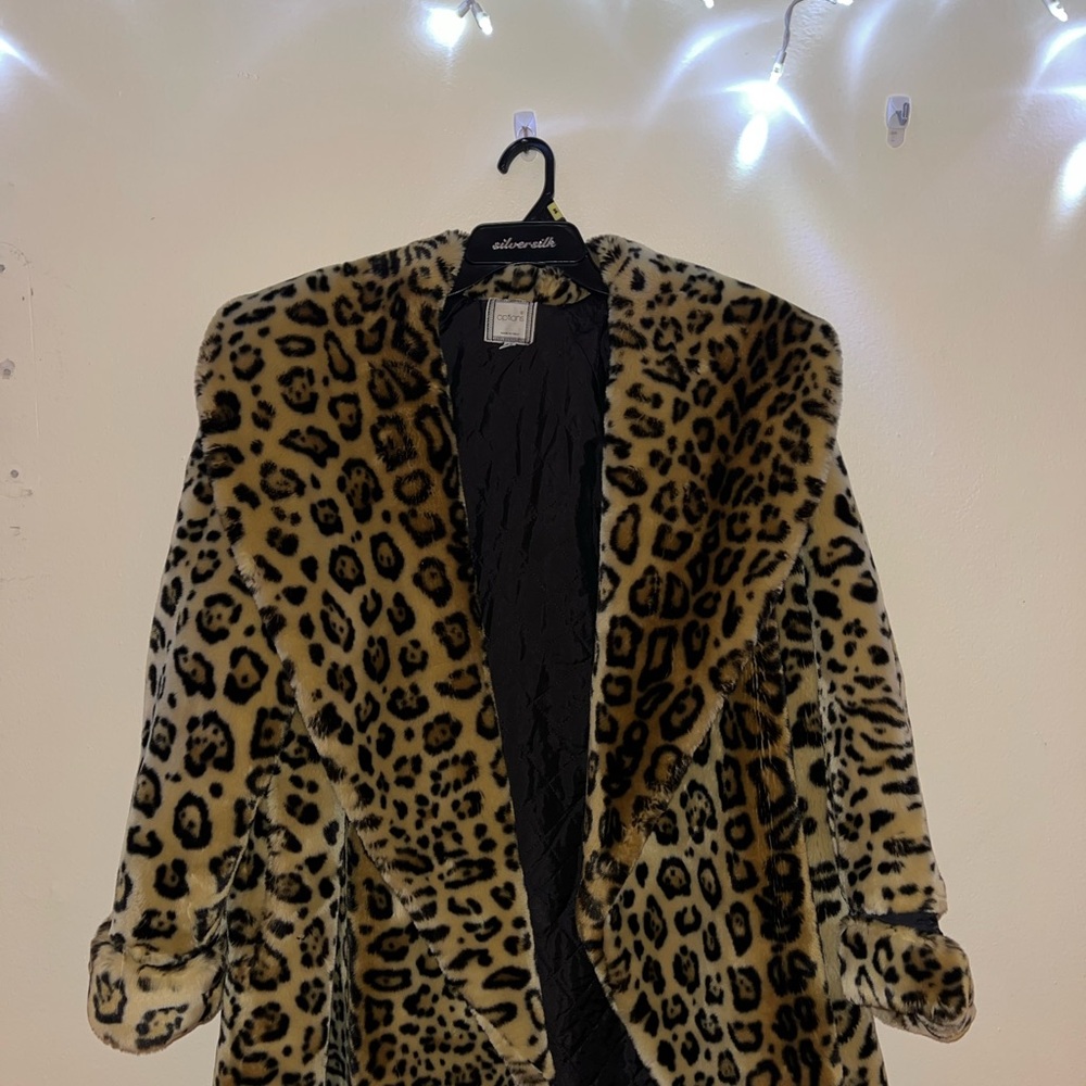 Brown Teddy Jacket Oversized Fit Plush Texture